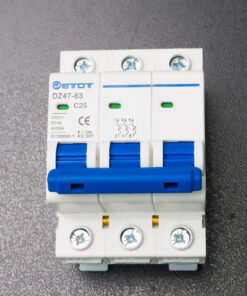 Aptomat DZ47LE-63 3PC25  bảo vệ chống ngắn mạch quá tải chính hãng  - ETOT