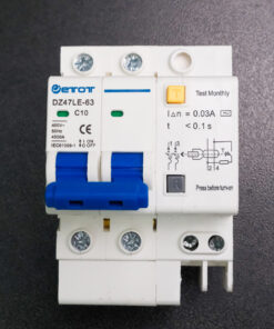 Aptomat DZ47LE-63 2PC10  bảo vệ chống ngắn mạch quá tải chính hãng  - ETOT