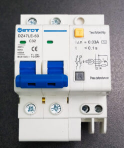 Aptomat DZ47LE-63 4PC32  bảo vệ chống ngắn mạch quá tải chính hãng  - ETOT