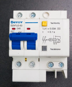 Aptomat DZ47LE-63 4PC40  bảo vệ chống ngắn mạch quá tải chính hãng  - ETOT