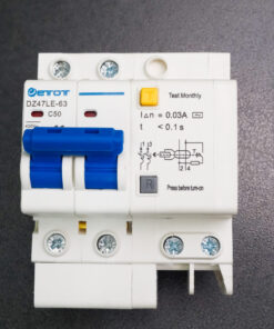 Aptomat DZ47LE-63 4PC50  bảo vệ chống ngắn mạch quá tải chính hãng  - ETOT