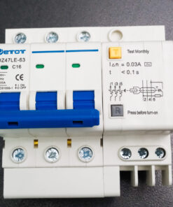 Aptomat DZ47LE-63 3PC16  bảo vệ chống ngắn mạch quá tải chính hãng  - ETOT