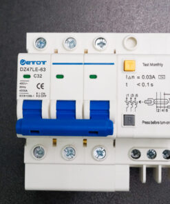 Aptomat DZ47LE-63 3PC32  bảo vệ chống ngắn mạch quá tải chính hãng  - ETOT