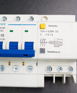 Aptomat DZ47LE-63 3PC63  bảo vệ chống ngắn mạch quá tải chính hãng  - ETOT