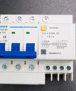 Aptomat DZ47LE-63N 3PC32  bảo vệ chống ngắn mạch quá tải chính hãng  - ETOT