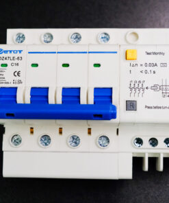 Aptomat DZ47LE-63 4PC16  bảo vệ chống ngắn mạch quá tải chính hãng  - ETOT