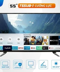 Smart Tivi cường lực 55 inch 4K Tomko T55U8-1 cường lực