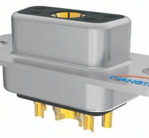 D-sub High current wire bonder short-body connector
