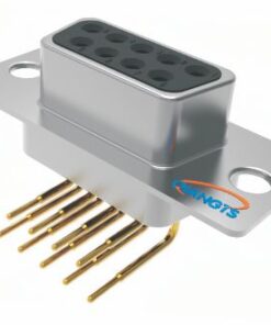 D-sub needle type 90-degree angled board connector