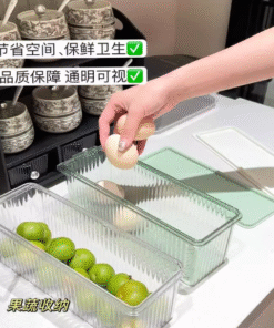 UK-767466 Hộp đựng thực phẩm kín PET UYUKU 2000ml (loại kháng khuẩn, chất lượng cao).