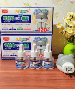 UK-941337 UYIKU Vật dụng – Bộ đuổi muỗi điện 45ml + 3 chai + 1 máy